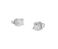 Boucles d'oreilles I Gioielli del Sole Femme in Or blanc Diamante 0.10 Ct ORGRIF010 - ORGRIF010